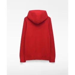 Sudadera con capucha de hombre de punto en algodón orgánico