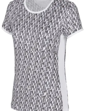 Damen Shirt VILJA white/fossil 34 - Pikeur - FashionsVida