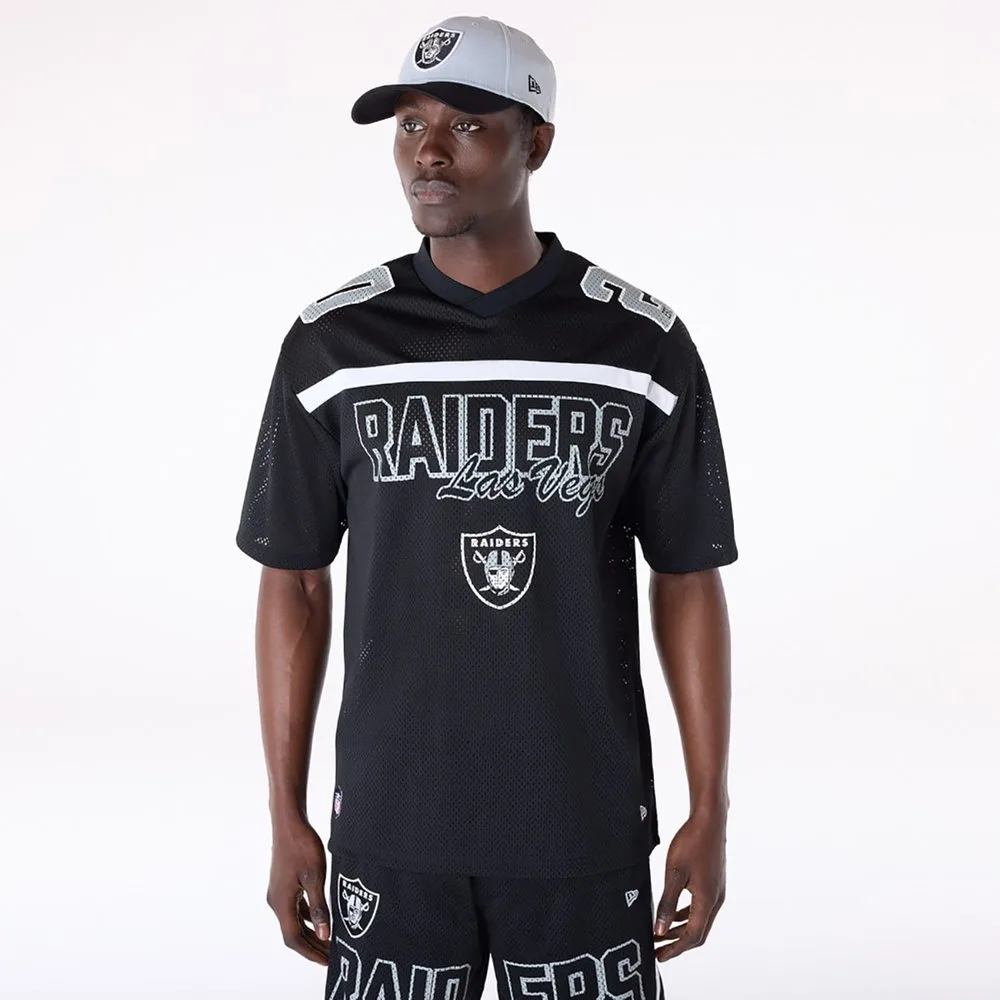 Camiseta jersey mesh las vegas raiders nfl graphic - new era - FashionsVida