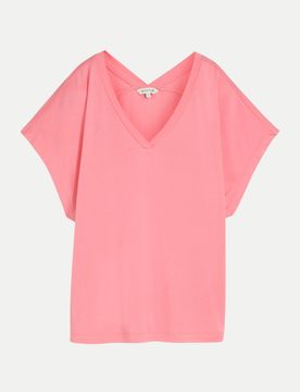 Basic T-Shirt Rosa XL