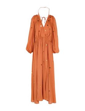 Maxi-Kleid Damen Mandarine 0,1 Damen