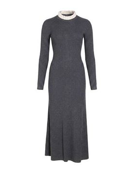 Vestido largo Mujer Gris 34,36 Mujer