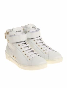 Moschino Sneaker bianca con logo