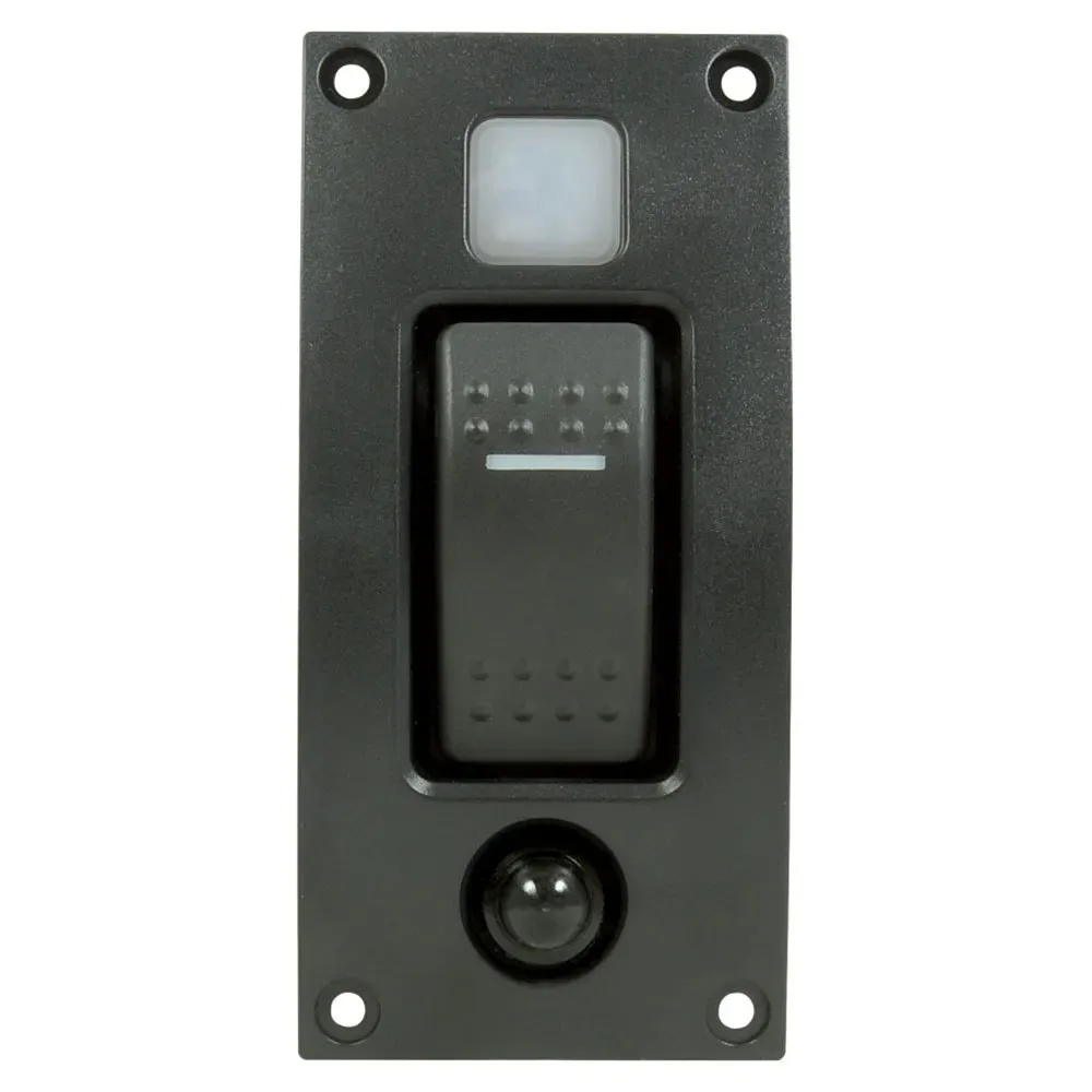 Switchpanel Curved Add On Switch On-off Black One Size unisex - Talamex - FashionsVida