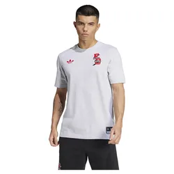 T-shirt à Manches Courtes Fc Bayern Vrct Light Grey Heather XL