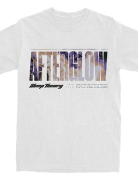 T-Shirt - Afterglow Tracklist - L bis XL - für Männer - Größe XL - weiß - Lizenziertes Merchandise! - Männer - male
