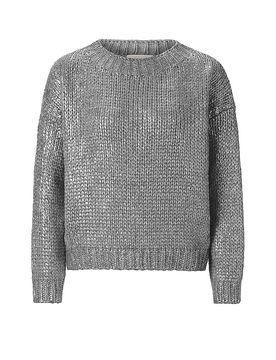 Richroyal Suéter plata XL