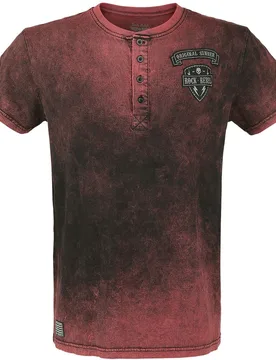 Rock T-Shirt - Back For More - S bis 3XL - für Männer - Größe L - rot - Männer - male - Rock Rebel by EMP - FashionsVida