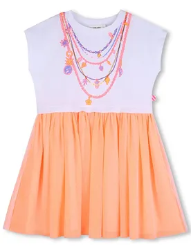 Robe Sans Manches U21838 White 10 Années Fille