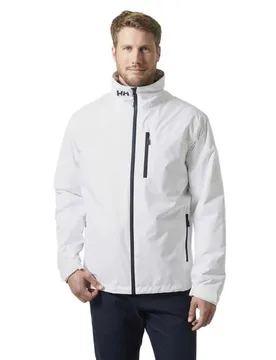Crew Midlayer 2 Jacket White XL Men - Helly Hansen - FashionsVida