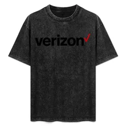 Verizon Logo Merchandise Essential T-Shirt Big and Tall Basic Tee Shirt