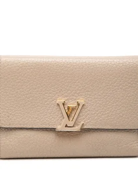 Taurillon Capucines Compact Wallet - Louis Vuitton - FashionsVida