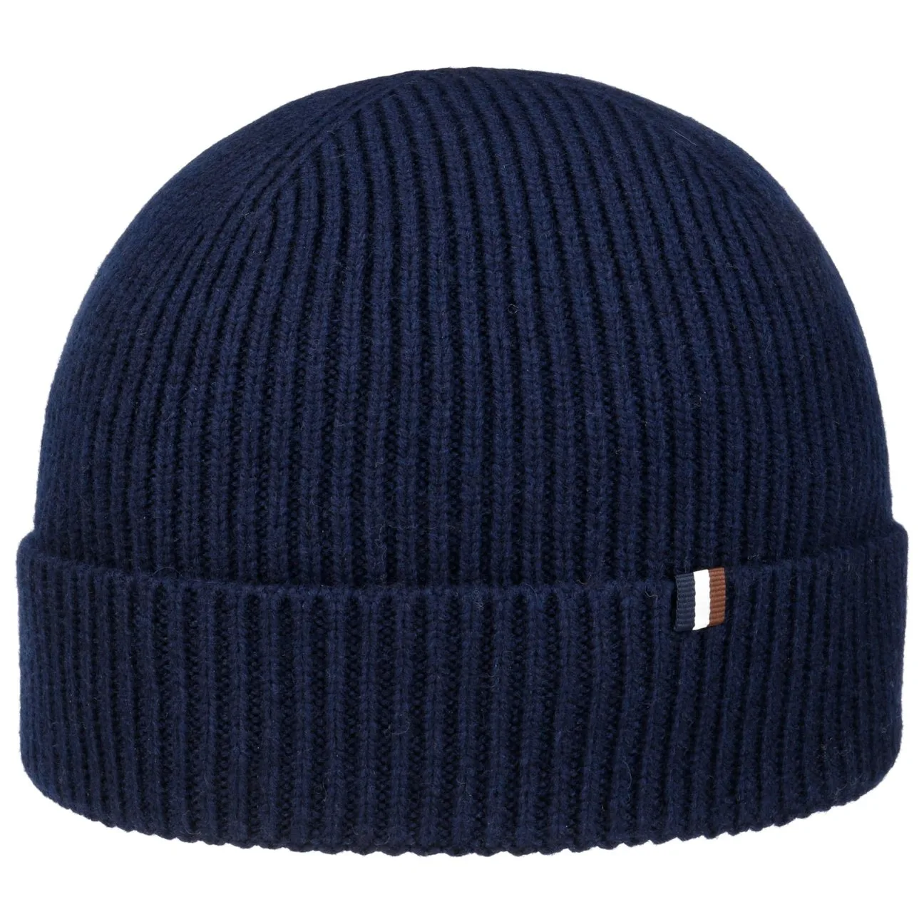 Classic Rib Beanie Hat by - navy - Size: One Size - Bugatti - FashionsVida