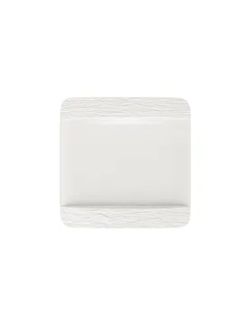 Speiseteller quadratisch Manufacture Rock Blanc 28x28cm blanco - Villeroy & Boch - FashionsVida