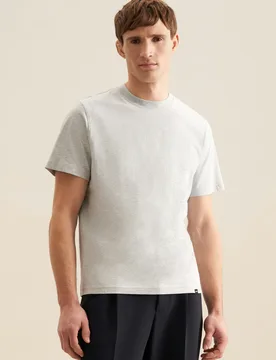 Seidensticker T-Shirt Uni Grau M - Seidensticker - FashionsVida
