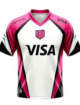 New Summer Breathable Team Uniforms KRU Esports 2026 Club Game Pink Jerseys Men's Short Sleeved T-shirts Fan Customized Tops - Aliexpress - FashionsVida