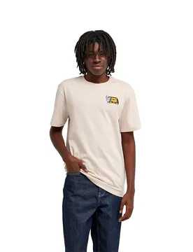 T-shirt à Manches Courtes Van Oat Milk L