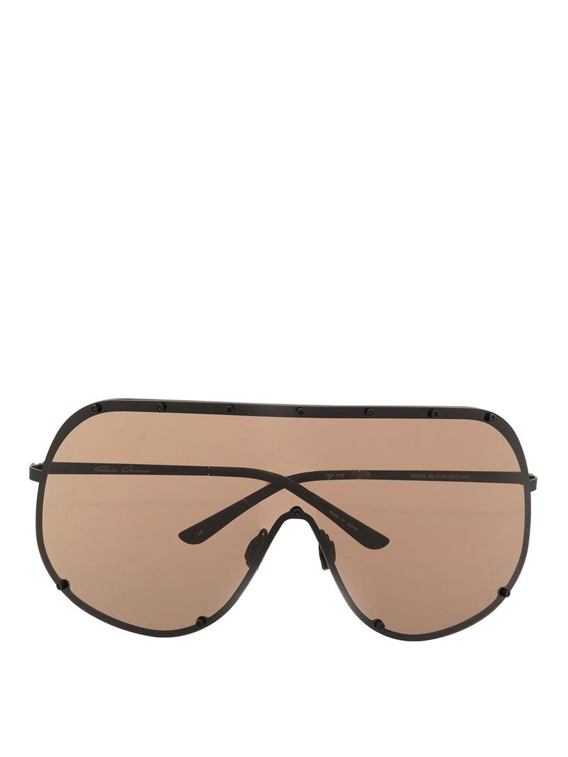 Occhiali a mascherina oversize