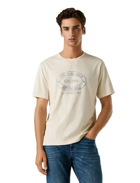 T-shirt à Manches Courtes Gon Ivory White L