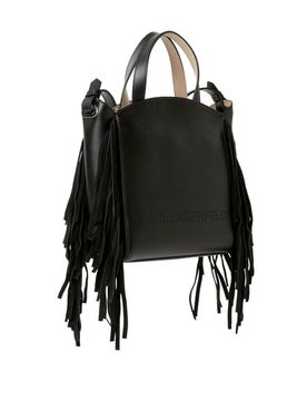 Sac épaule à franges en cuir