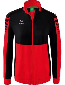 Six Wings Damen Fußballjacke, rot 44 - Erima - FashionsVida