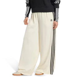 Adicolor Women Pants - White - Size XS (4-6) - Satin - White - Size: Extra Small