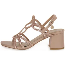 Keilabsatzsandalen Nude Traforato 37;39