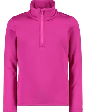 Sweat Kinder Rollkragenpullover, pink 116