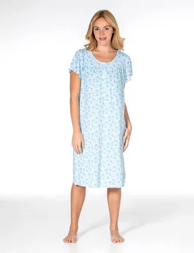 Camisón corto con canesú - Mitjans - FashionsVida