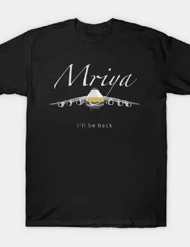 Antonov An-225 Mriya Cargo Aircraft I'll Be Back T Shirt. High Quality Cotton, Breathable Top, Loose Casual Mens T-shirt S-3XL - Aliexpress - FashionsVida