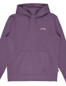 Felpa Con Cappuccio Arch Dusty Grape M