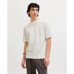 Jack & Jones - Camiseta de hombre de punto estructurado manga corta
