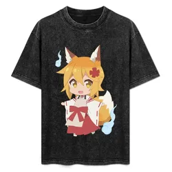 Senko Chibi T-Shirt Plus Size Basic Cotton T-Shirt