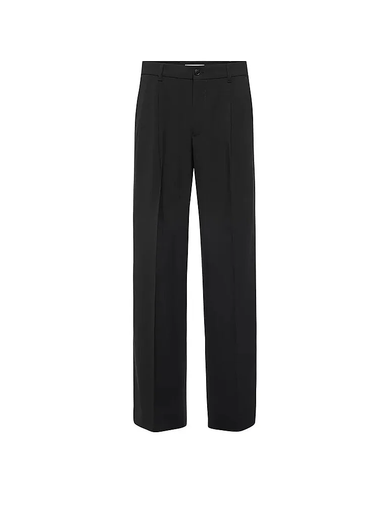 Chino LEEK_WIDE noir 34/L32 - Drykorn - FashionsVida