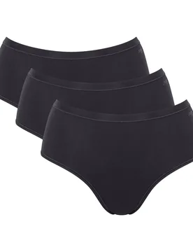 Womens Brief - Black Polyamide - Size Large - Sloggi - FashionsVida