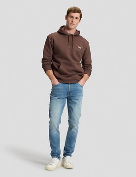 Essential Regular Hoodie Shaved Chocolate Größe XL male