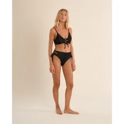 Top de bikini tipo bralette triangular detalle lazada