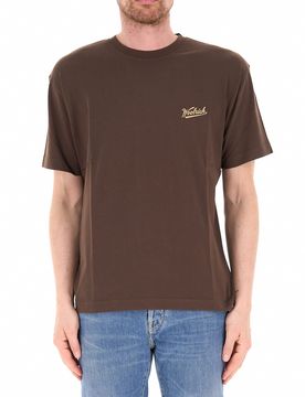 T-shirt girocollo MARRONE M