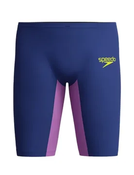 Fastskin Lzr Pure Valor 2.0 Jammer Noble Navy / Neon Jelly UK 18 Men - Speedo - FashionsVida