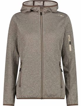 Woman jacket fix hood chaqueta outdoor mujer Marron (38)