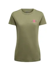 Camiseta de escalada para mujer Stone oliva S