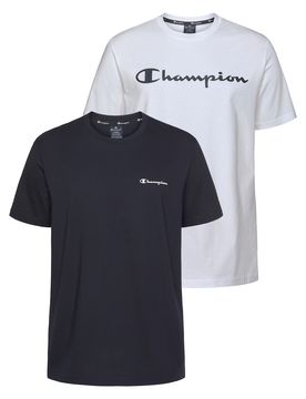 Champion Camiseta marino / blanco