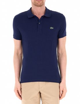 Lacoste Polo in cotone BLU NAVY 7