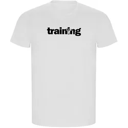 T-shirt à Manches Courtes Word Training Eco White XL