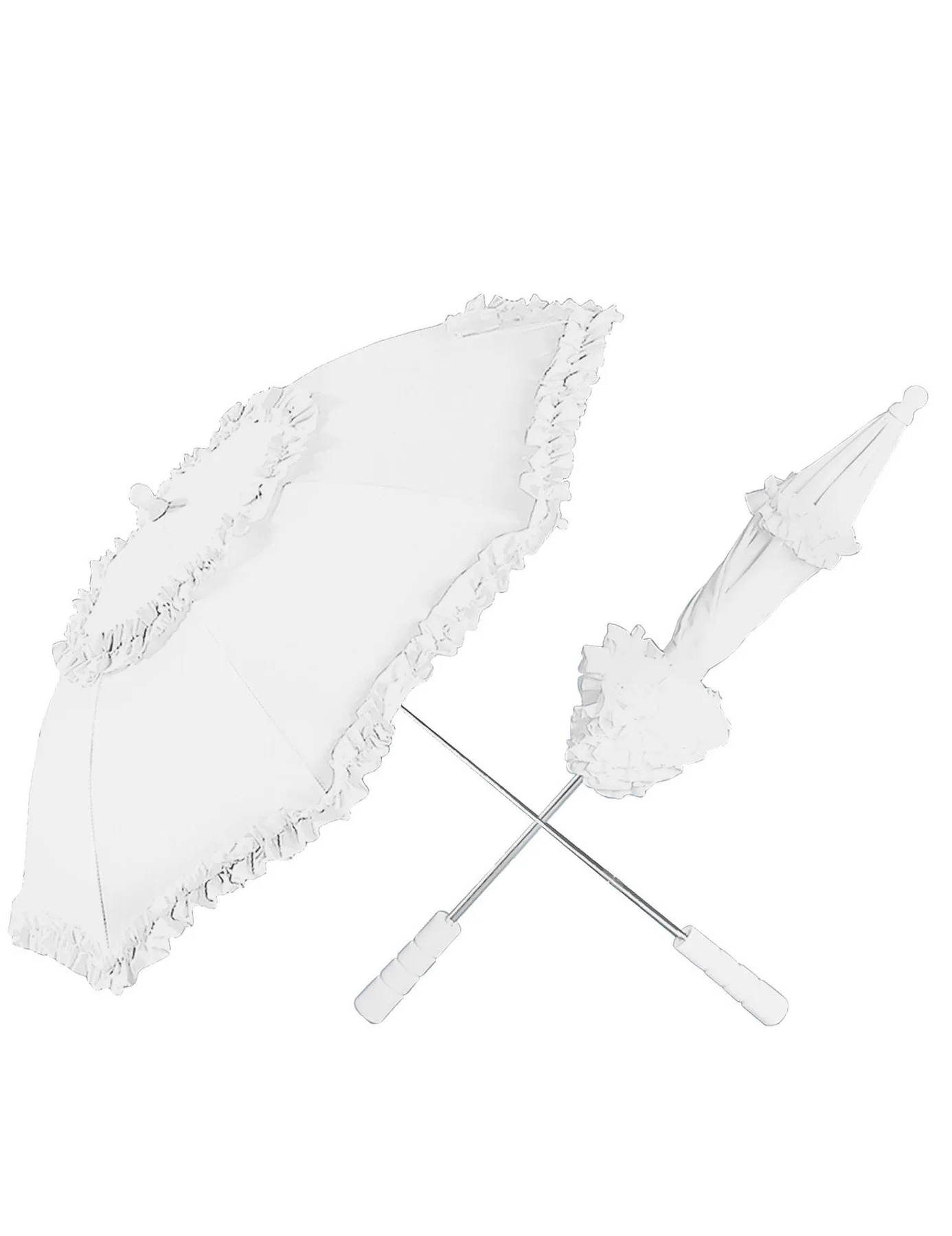 Nostalgie Schirm Spitze weiss - Widmann - FashionsVida