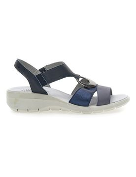 Sandali Blu Con Elastici Laterali Made In Italy 7573505417109 38