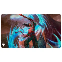 MTG Tarkir: Dragonstorm Playmat Key Character featuring Sarkhan, Dragon Ascendant