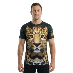 Maglietta A Maniche Corte T-shirt Leopard XL