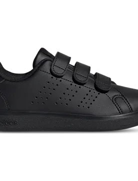 Advantage Base Toddler Trainers - Black - Size 12.5 - Mesh/Synthetic - Black - Size: 12.5 - Adidas - FashionsVida