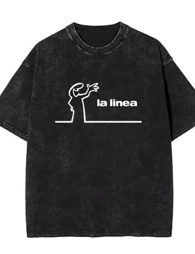 Washed Vintage Osvaldo Cavandoli La Linea Greet Funny Graphic T-shirt Men's Women Anime Humor Oversized Short Sleeve T Shirts - Aliexpress - FashionsVida